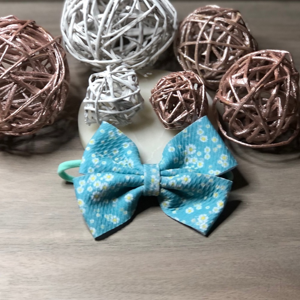 BOW HEADBANDS!! Set of 10 infant bow headbands 🌈 - Picture 7 of 10
